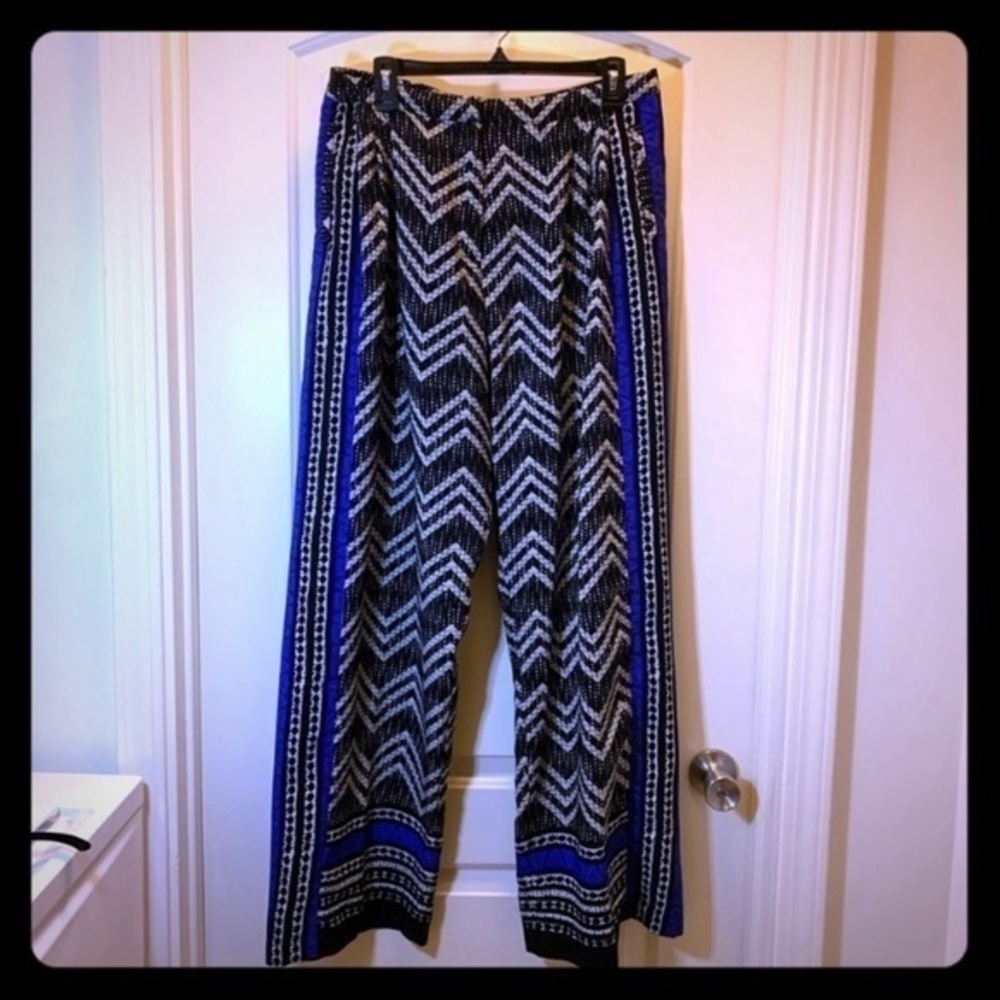 ASOS flowy printed pants sz 10